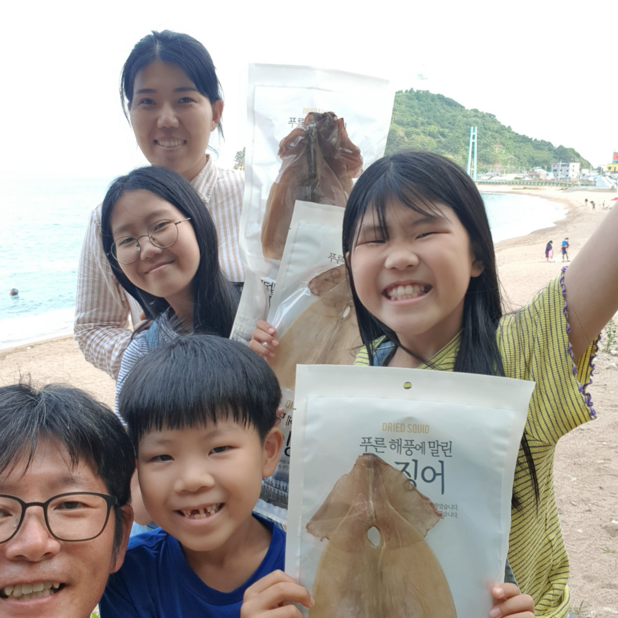 [서민갑부 오징어] 6시내고향 천해수산 피데기 반건조오징어 한축 20마리 국내산 동해안 영덕 부드러운 당일바리